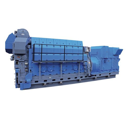 Grupo electrógeno diésel - L27/38 - MAN Energy Solutions - Marine - para buque / de velocidad media