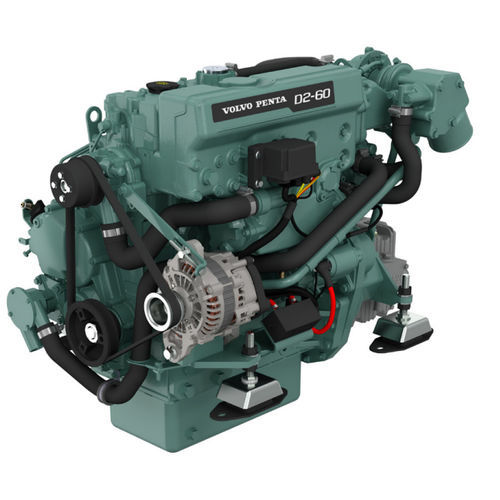 Motor intraborda - D2 series - Volvo Penta - diésel / para embarcación de recreo / turbo