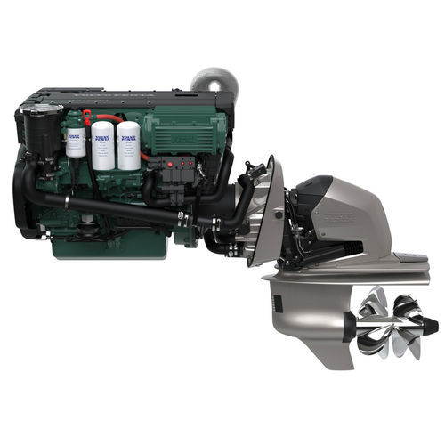 Motor stern-drive - D4 DPH series - Volvo Penta - diésel / para embarcación de recreo / turbo