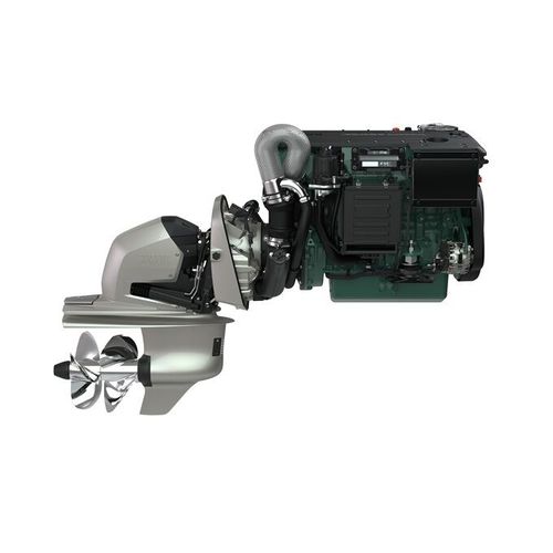 Motor stern-drive - D4 DPI series - Volvo Penta - diésel / para embarcación de recreo / turbo