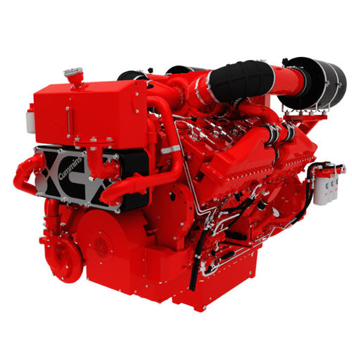 Motor intraborda - QSK38 - Cummins Marine - de propulsión / auxiliar / diésel