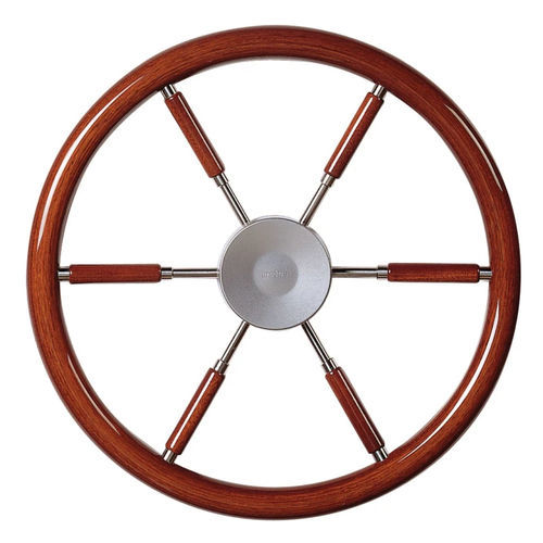 Volante para barco de motor de caoba - KWL series - VETUS - tradicional / 6 radios