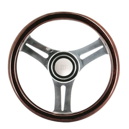 Volante para barco de motor barnizado con poliuretano - SWTEC35 - VETUS - racing / 3 radios