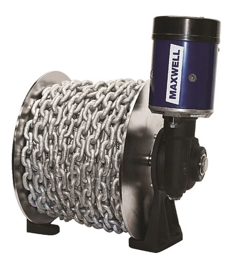 Chigre para barco - P10287 series - VETUS - para maniobrar anclas / motor eléctrico / tambor simple