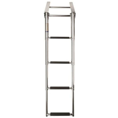 Escalera para barco - SLT4PA - VETUS - telescópica / de baño / de acero inoxidable