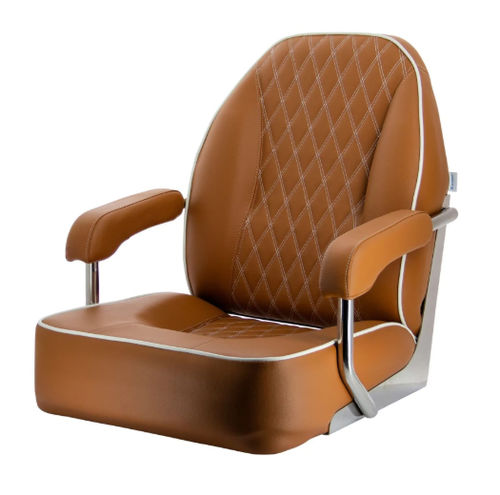 Asiento piloto - CHFASCB - VETUS - para barco / con reposabrazos / 1 plaza