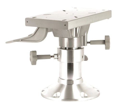 Pie para asiento para barco - PCMS3040 - VETUS - ajustable / de aluminio
