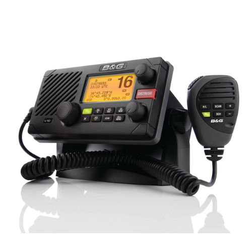 Radio para velero - V50  - B & G - fija / VHF / IPX7