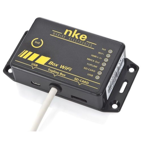 Interfaz de red para barco - Box USB - nke Marine Electronics - inalámbrica / DC