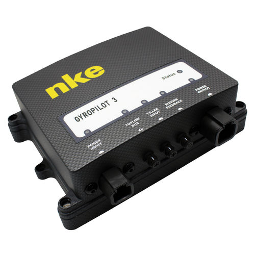 Piloto automático para velero - GYROPILOT 3 - nke Marine Electronics - para barco de motor / estándar