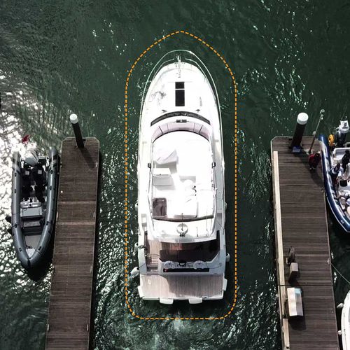 Sistema de amarre asistido para barco - DockSense™ - Raymarine - para yate
