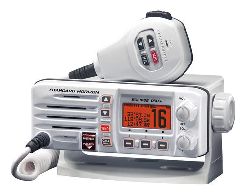 Radio para buque - Eclipse DSC+ GX1200 - Standard horizon - para velero / fija / VHF