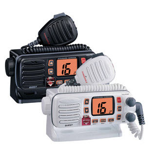 Radio para buque - Quest GX1255S - Standard horizon - fija / VHF / resistente al agua