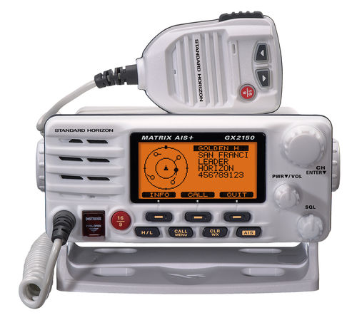 Radio marina - Matrix AIS+ GX2150 - Standard horizon - fija / VHF / sumergible