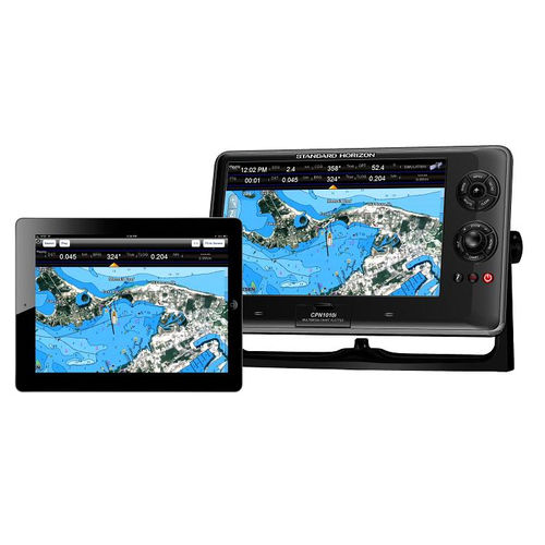 Instrumento multifuncional marino plotter - CPN700i  - Standard horizon - estación meteorológica / radio / AIS