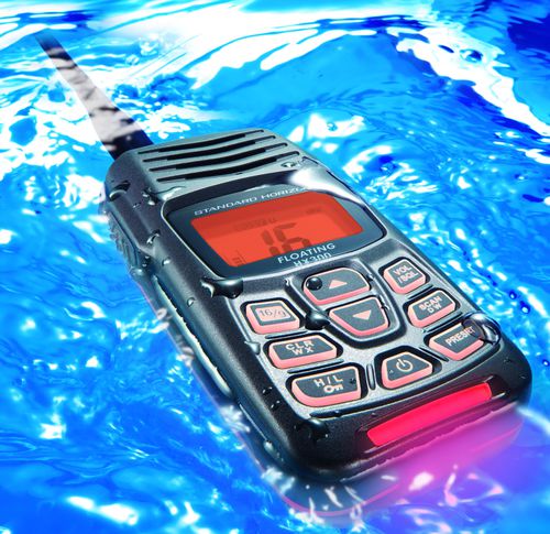 Radio para barco - HX300 - Standard horizon - portátil / VHF / sumergible