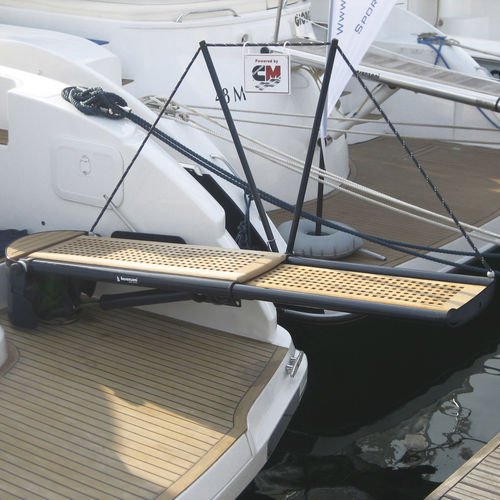 Pasarela para barco - PI 464 Smart - Besenzoni SpA - para velero / telescópica / pivotante