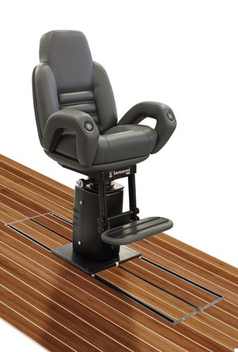 Asiento piloto - P 416 - Besenzoni SpA - para barco / con reposabrazos / ajustable
