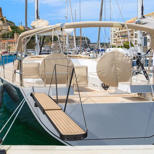 Pasarela para barco - PI 461 MISS - Besenzoni SpA - para yate / para velero / telescópica