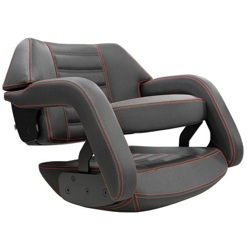 Asiento piloto - P 448 Smile - Besenzoni SpA - semisentado / para barco / con reposabrazos