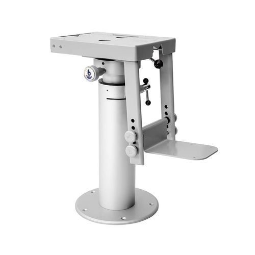 Pie para asiento para barco - S 313 MG - Besenzoni SpA - ajustable / de aluminio
