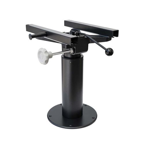 Pie para asiento piloto para barco - S 315 MG  - Besenzoni SpA - ajustable / de aluminio