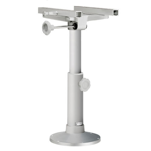 Pie para asiento piloto para barco - S 185 S - Besenzoni SpA - ajustable / de metal