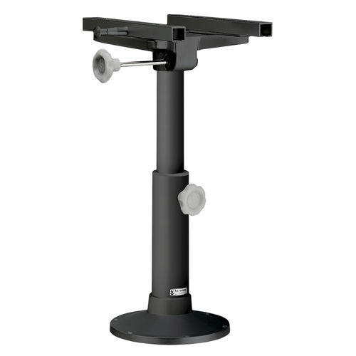 Pie para asiento piloto para barco - S 187 S - Besenzoni SpA - ajustable / de metal