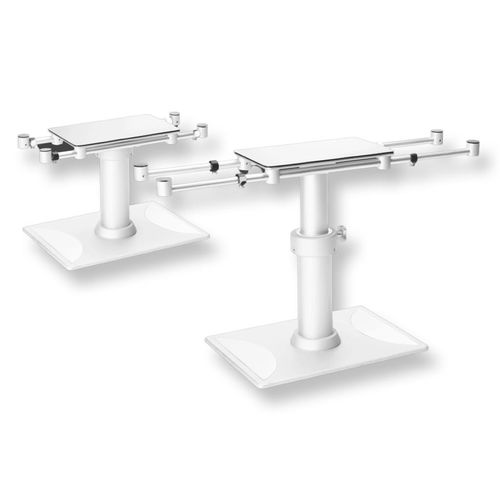 Pie de mesa neumático - T 233 MG - Besenzoni SpA - de aluminio