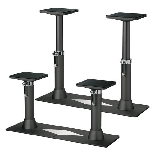 Pie de mesa ajustable - T 238 MG - Besenzoni SpA - neumático / de aluminio