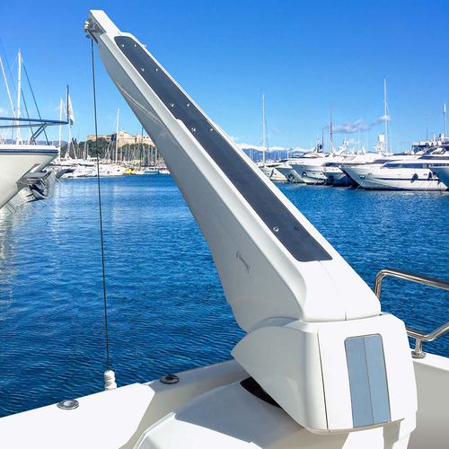 Pescante para yate - G 415 - Besenzoni SpA - hidráulico / pivotante / telescópico