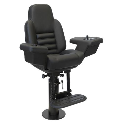 Asiento piloto - P 416 A PRESIDENT AUTOMATIC - Besenzoni SpA - para yate / con reposabrazos / ajustable