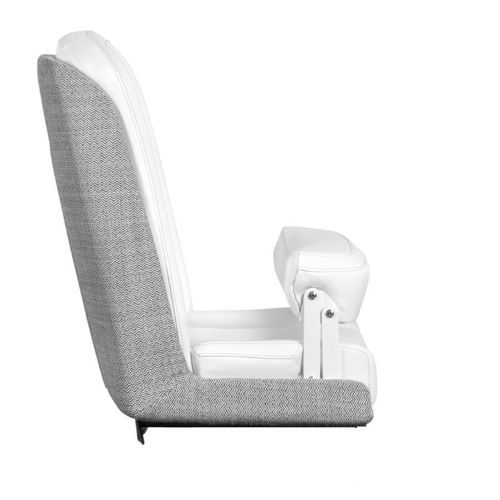 Asiento piloto - P 458 Start - Besenzoni SpA - para barco / 1 plaza / blanco