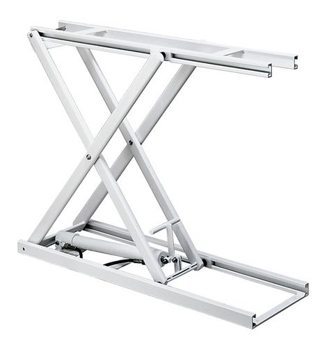 Pie de mesa ajustable - T 139 O - Besenzoni SpA - hidráulico / plegable / de acero inoxidable