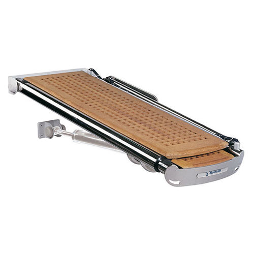 Pasarela para barco - PI 369 SMART - Besenzoni SpA - telescópica / multifunción / hidráulica