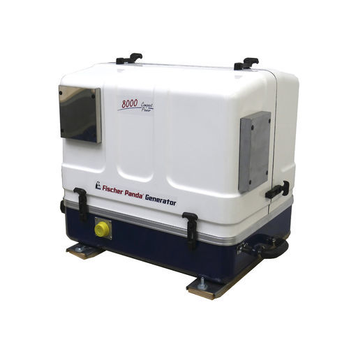 Grupo electrógeno diésel - AGT-DC 8000-48V PMS - Fischer Panda - para barco / 400 Hz / insonorizado