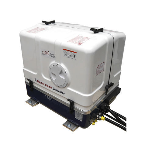 Grupo electrógeno diésel - AGT-DC 11000-48V PMS - Fischer Panda - para yate / 400 Hz / insonorizado