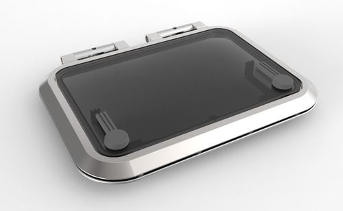 Escotilla para barco - Cristal  - Goiot Systems - para yate / cuadrada / rectangular