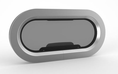 Portillo rectangular - Opal  - Goiot Systems - para barco / para yate / abrible