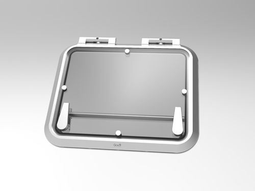 Escotilla para barco - SecurAl escape - Goiot Systems - para yate / rectangular / abrible
