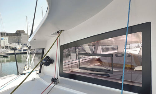 Portillo rectangular - LuxAir  - Goiot Systems - para yate / abrible / a medida