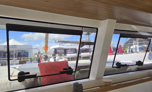 Escotilla para barco - LuxAir  - Goiot Systems - para yate / rectangular / abrible