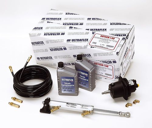 Dirección para barco de motor - GoTech-I - ULTRAFLEX S.P.A. - hidráulica