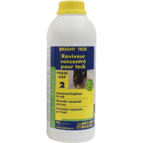 Restaurador para teca - BRIGHT TECK - MATT CHEM MARINE