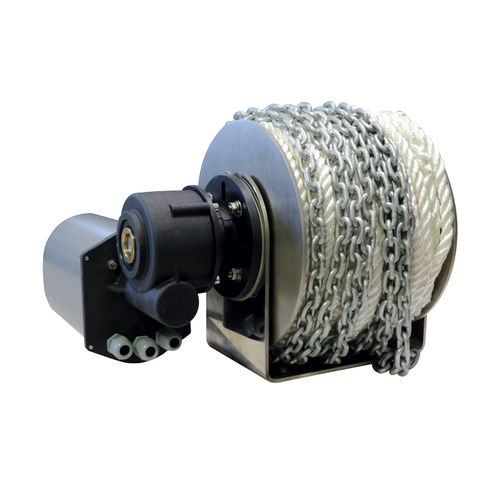 Chigre para barco - 636690 - Lofrans - para maniobrar anclas / motor eléctrico / tambor simple