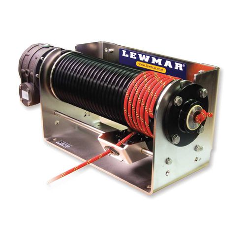 Chigre para yate - CW 800 - LEWMAR - de remolcado / de almacenaje / motor eléctrico