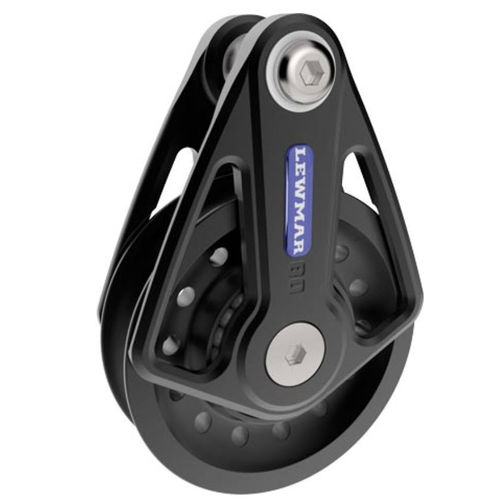 Polea simple - Racing  - LEWMAR - de reenvío / con rodamiento de bolas / Ø máx. cabo: 12 mm