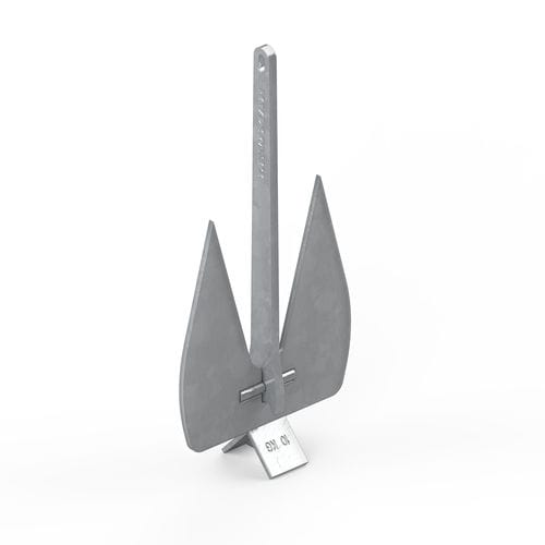 Ancla plana - LFF series - LEWMAR - para barco / de acero galvanizado