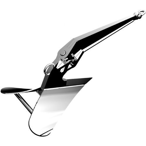 Ancla de tipo C.Q.R.™ - 0056 series - LEWMAR - para barco / de acero inoxidable