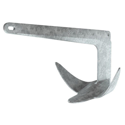Ancla de tipo Bruce - 00579 series - LEWMAR - para barco / de acero galvanizado